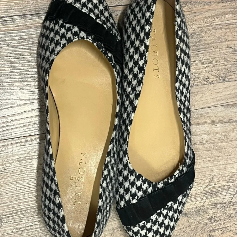 Talbots elegant houndstooth